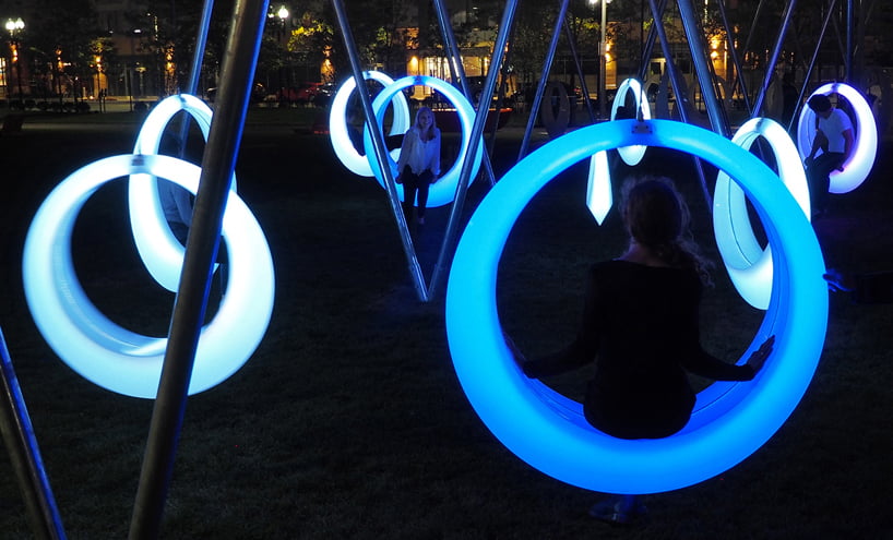 LED Swing Chairs