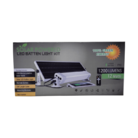 12W Solar Batten Light Kit
