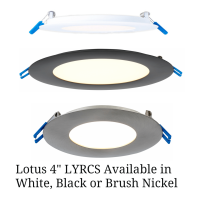 Lotus 4 inch Super Thin Round LED Pot Lights
